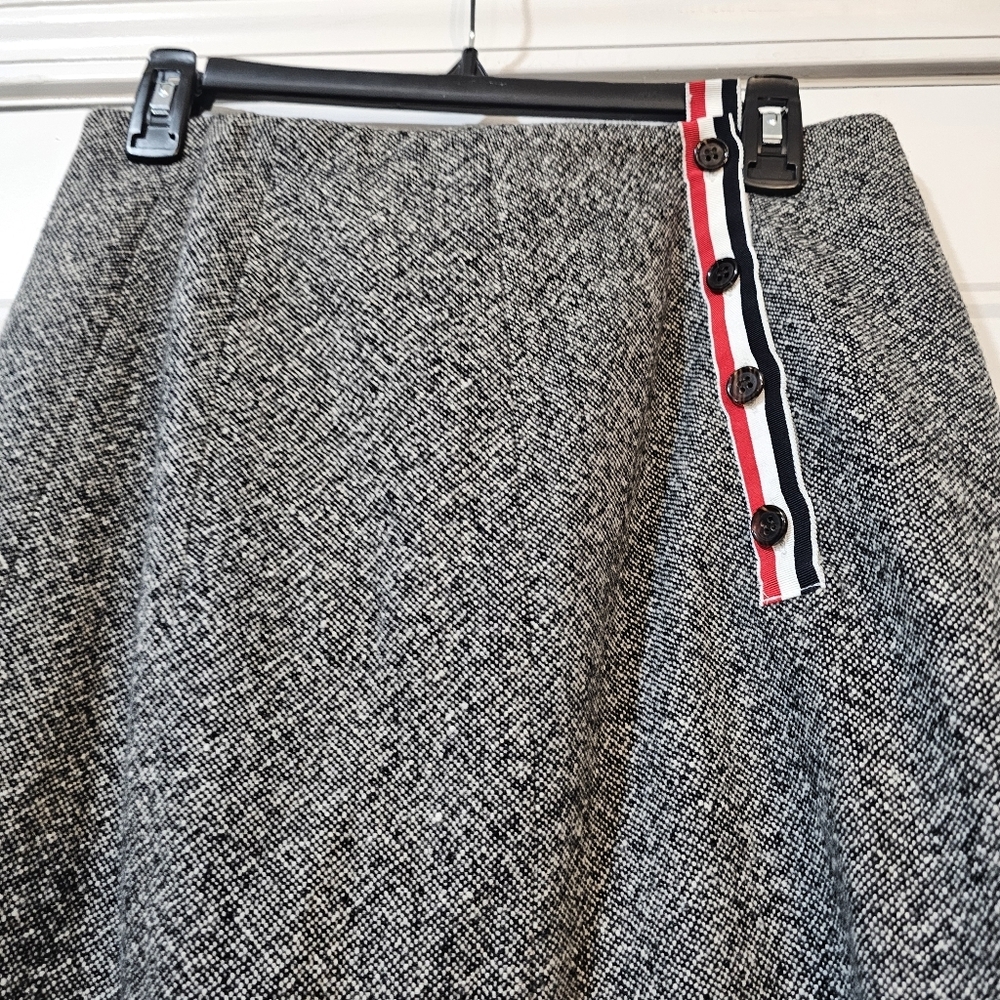 Thom Browne Cashmere and Silk Skirt Italian Size 44 US Size 8 Quiet Luxury {B10 - Picture 13 of 16